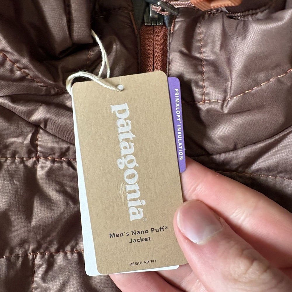 Brand New Patagonia Special Edition  Nano Puff Jacket Mens M Bronze - Picture 6 of 11